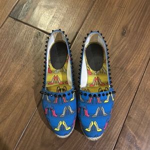 Christian Louboutin canvas shoes